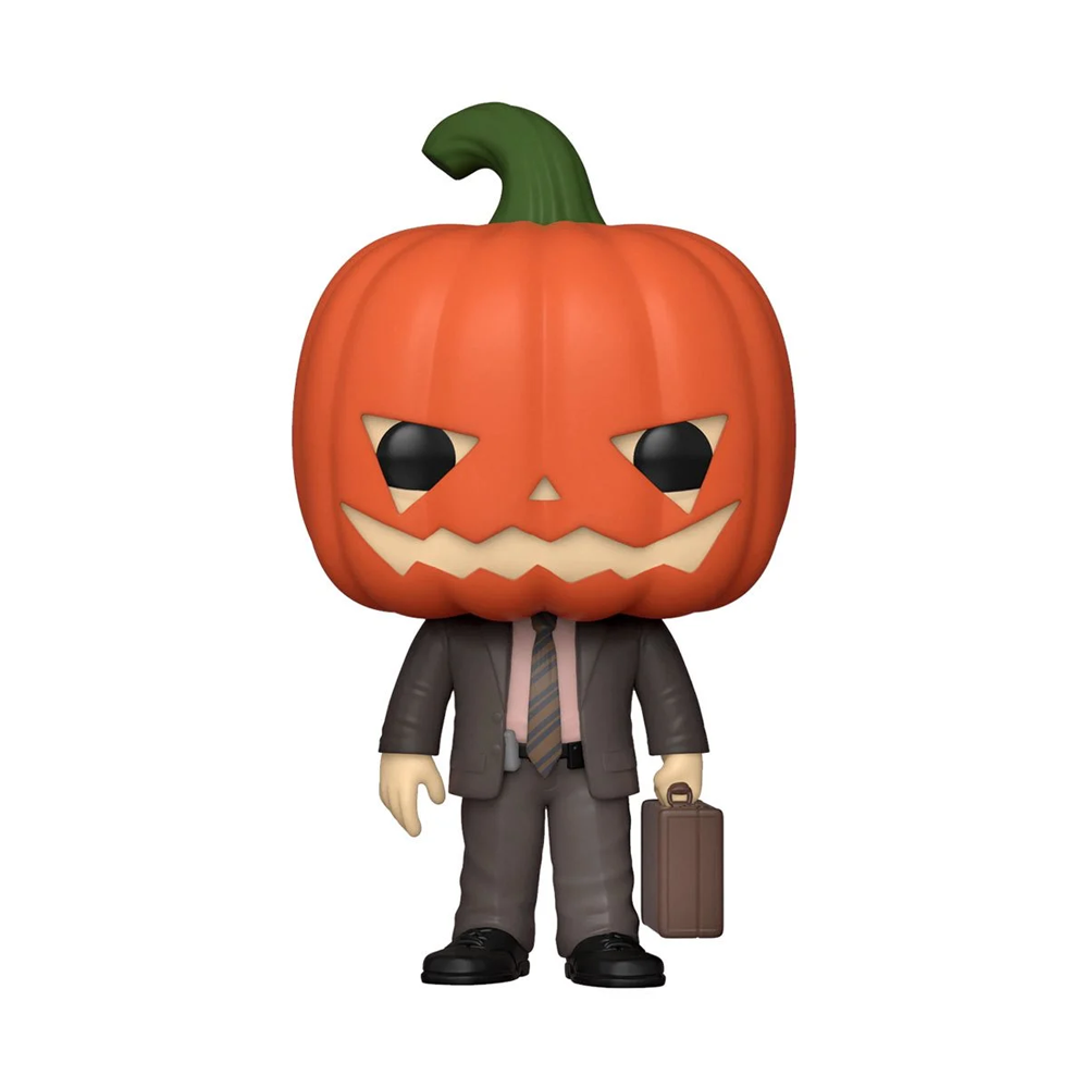 Funko POP! The Office - Dwight Schrute with Pumpkinhead Vinyl Figure #1171