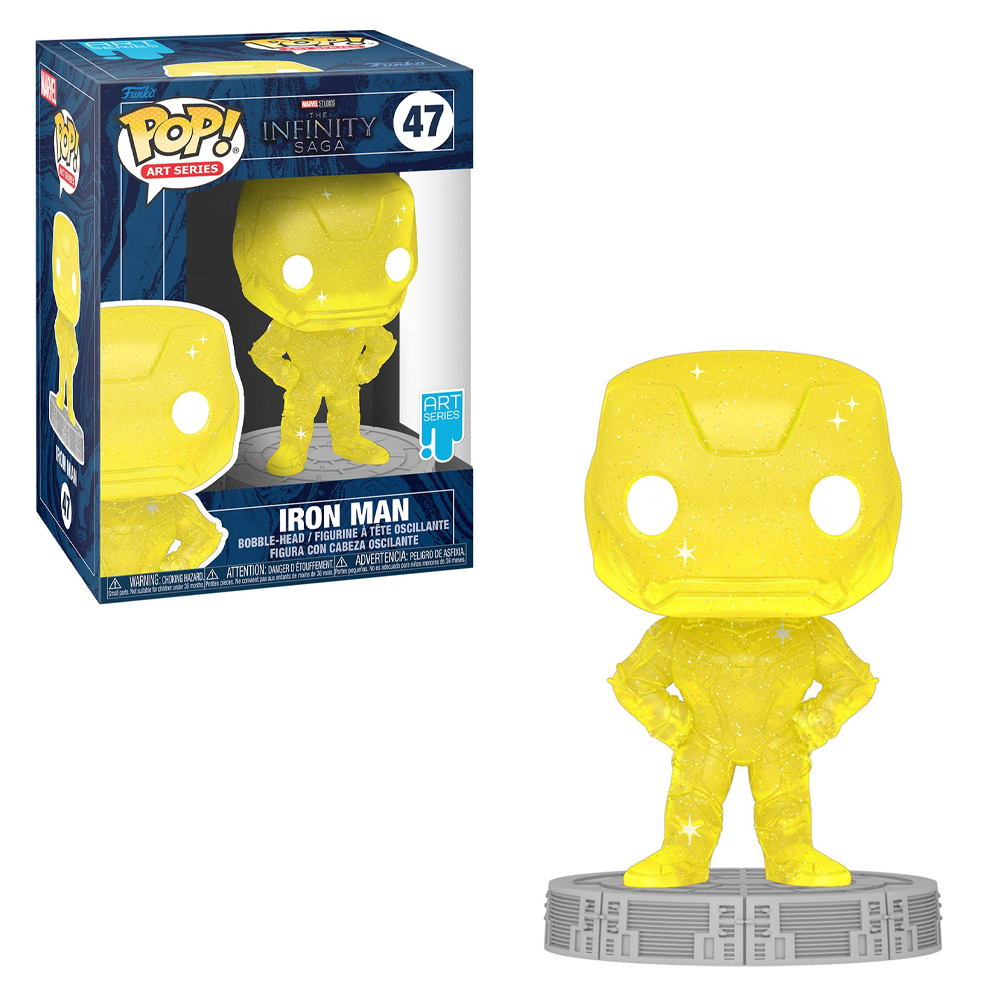 Funko POP Marvel Infinity Saga Iron Man with Case Artist s Series