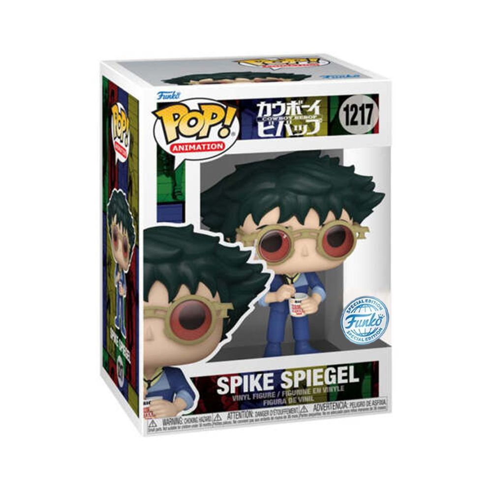 Funko POP! Cowboy Bebop - Spike Spiegel with Noodles Vinyl Figure #1217 Special Edition