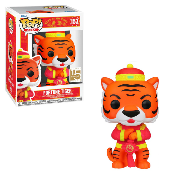 Funko POP! Asia: Year of the Tiger - Fortune Tiger Vinyl Figure #153 MindStyle Exclusive [READ DESCRIPTION]