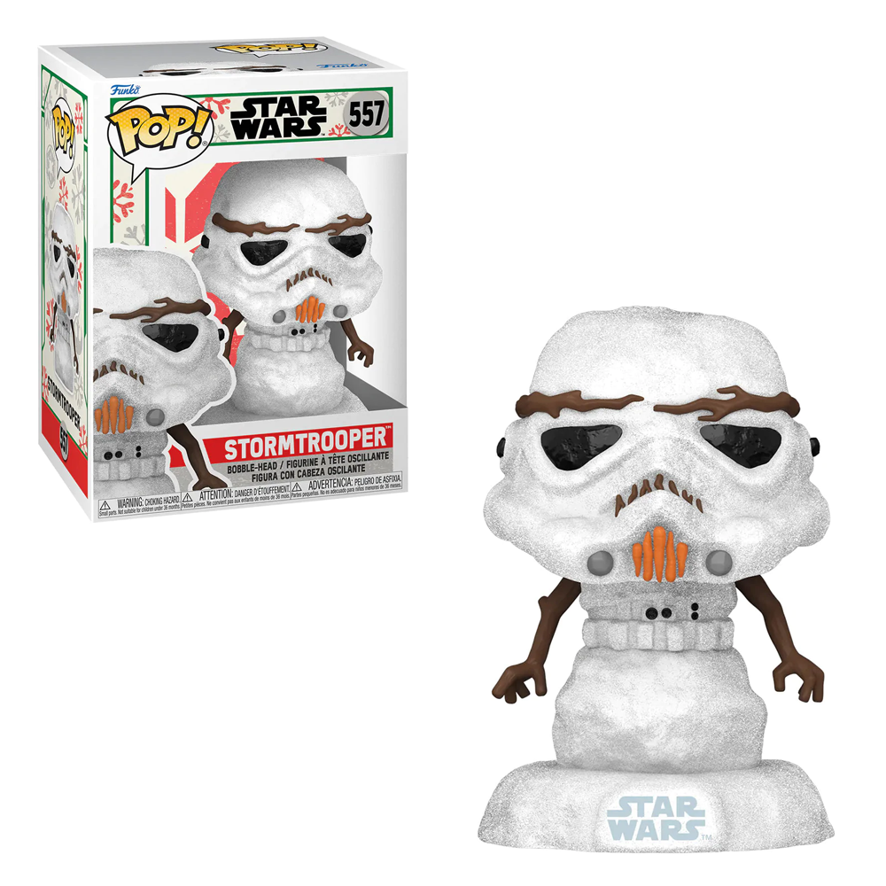 PRE-ORDER] Funko POP! Star Wars Holiday - Stormtrooper (Snowman) Viny