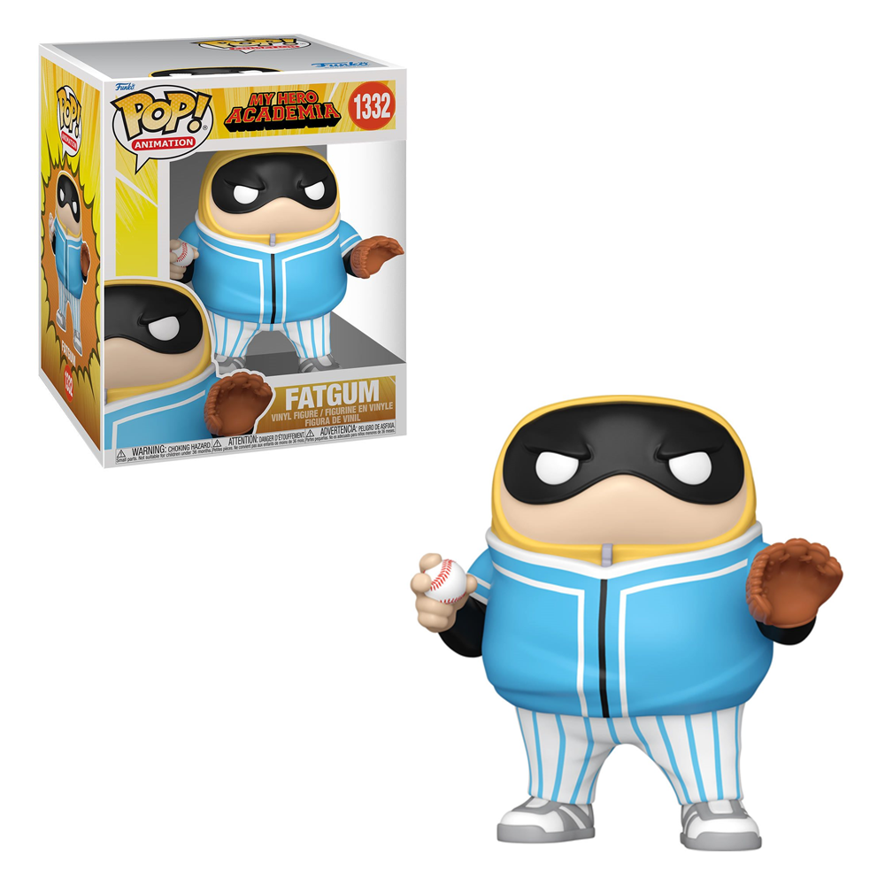 [PRE-ORDER] Funko POP! My Hero Academia: Hero League Baseball - Fatgum  (Baseball) Vinyl Figure #1332