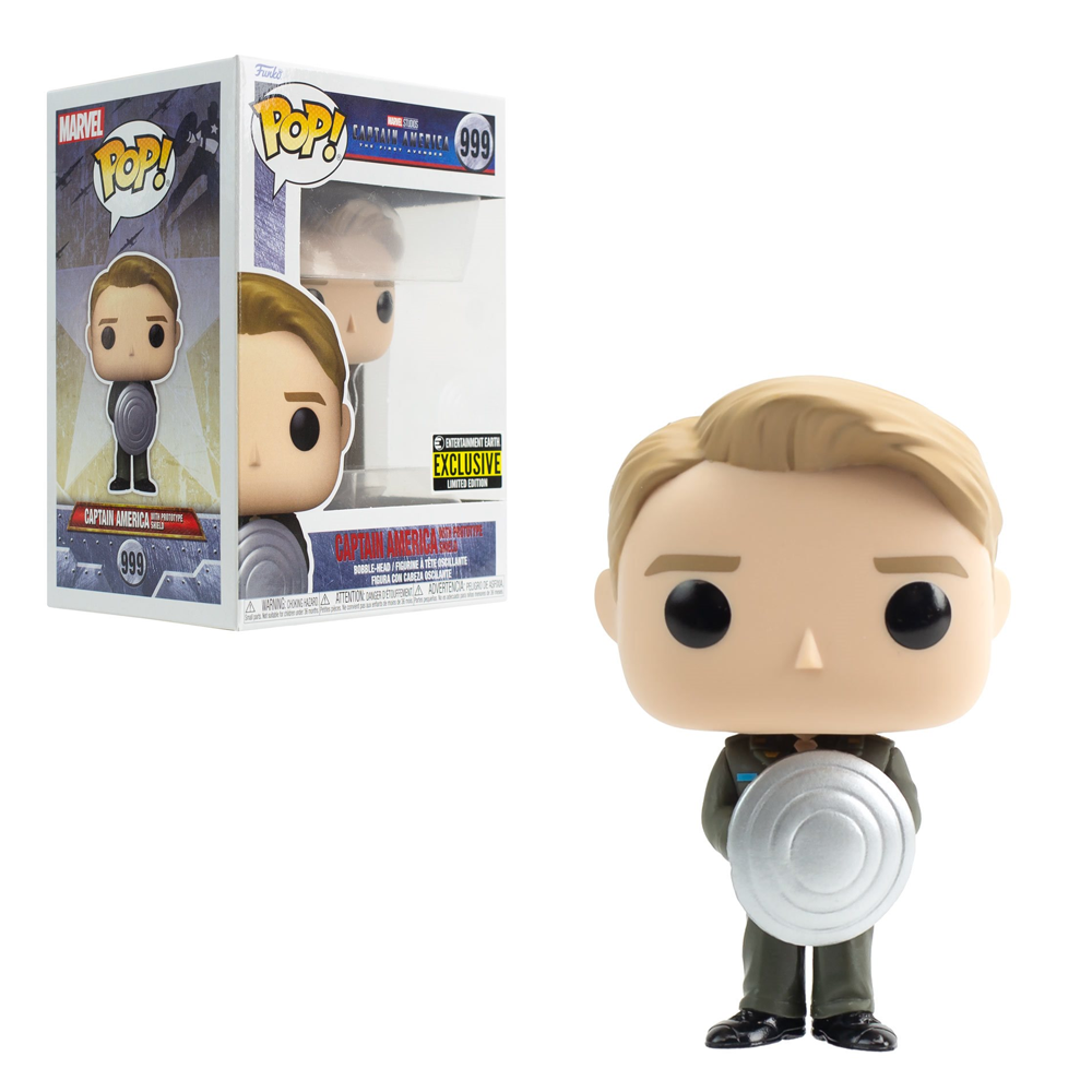 Funko POP! Captain America: The First Avenger - Captain America with P