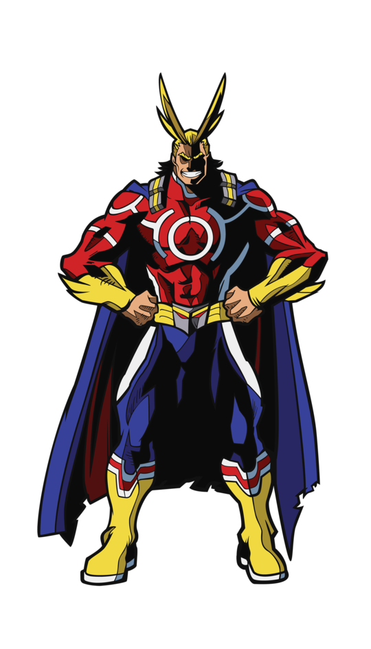 FiGPiN XL: My Hero Academia - All Might (Silver Age) #X4