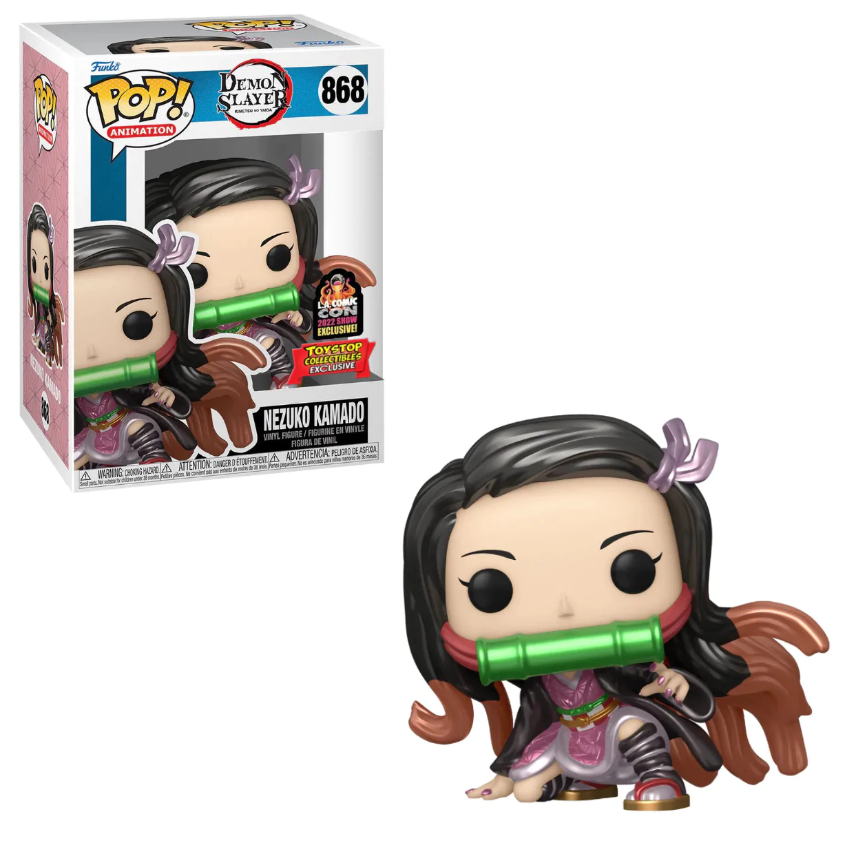 Funko_POP__Animation_Demon_Slayer_Nezuko_Kamado_Metallic_ToyStop_2022_LACC_Exclusive