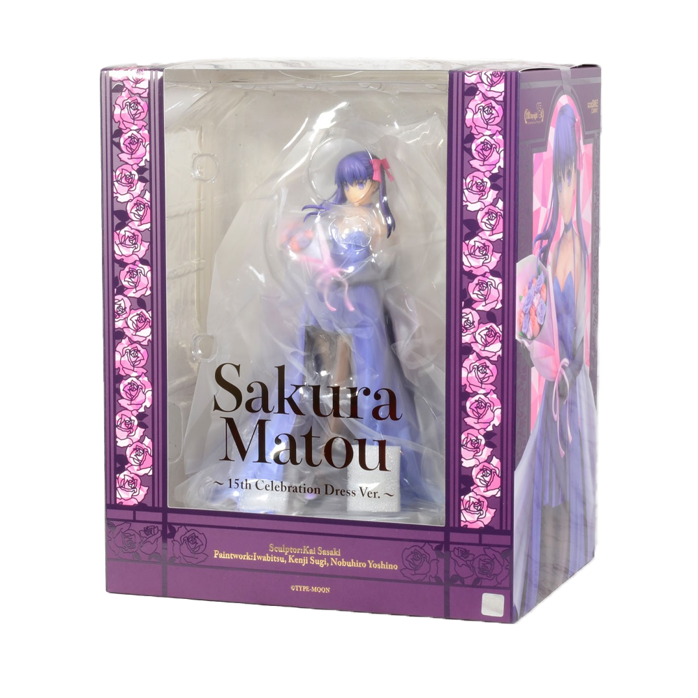 Good Smile Company: Fate/Stay Night 15th Celebration Project - Sakura Matou (Dress Ver.) 1/7 Scale Figure