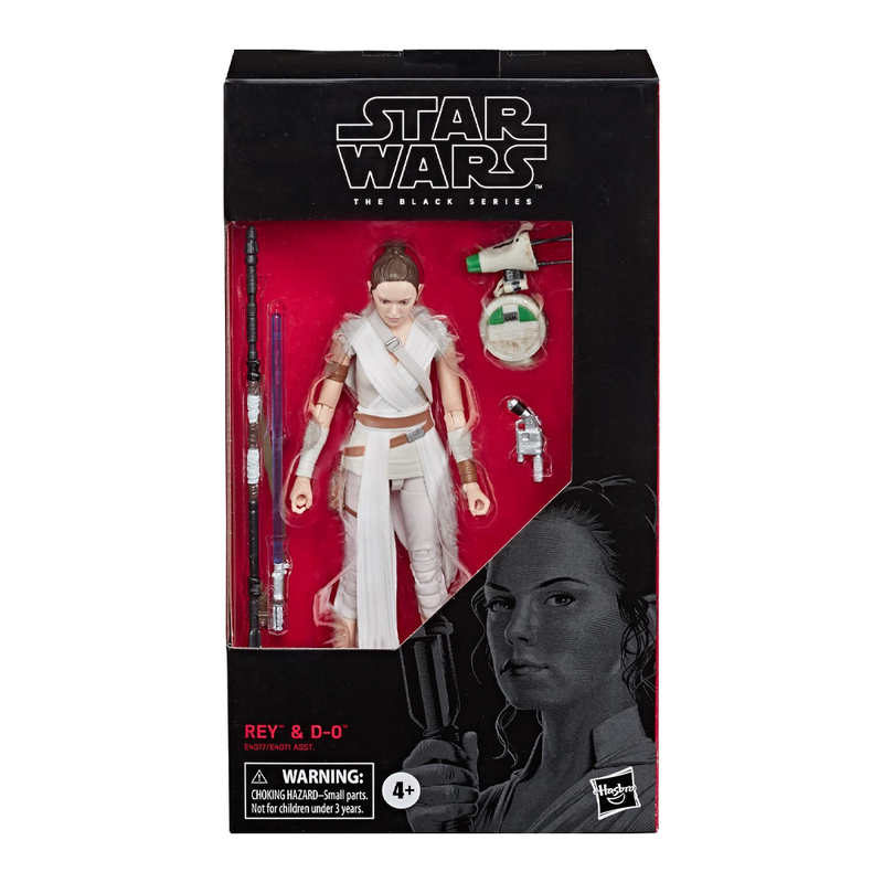 Star Wars: The Black Series - Rey and D-0 6-Inch Action Figure
