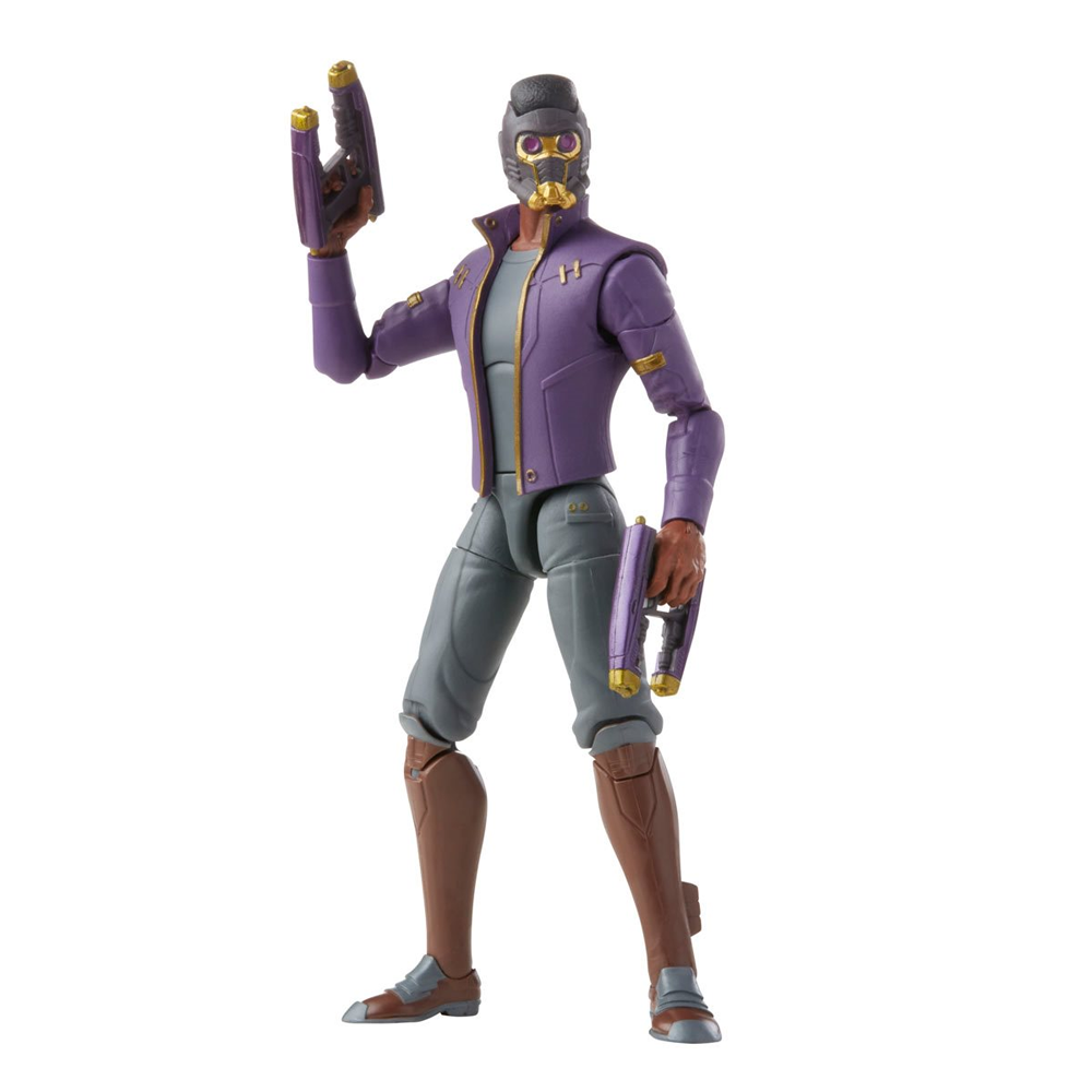 Marvel Legends: What If? - T'Challa Star-Lord 6-Inch Action Figure (Watcher Major Build-A-Figure)