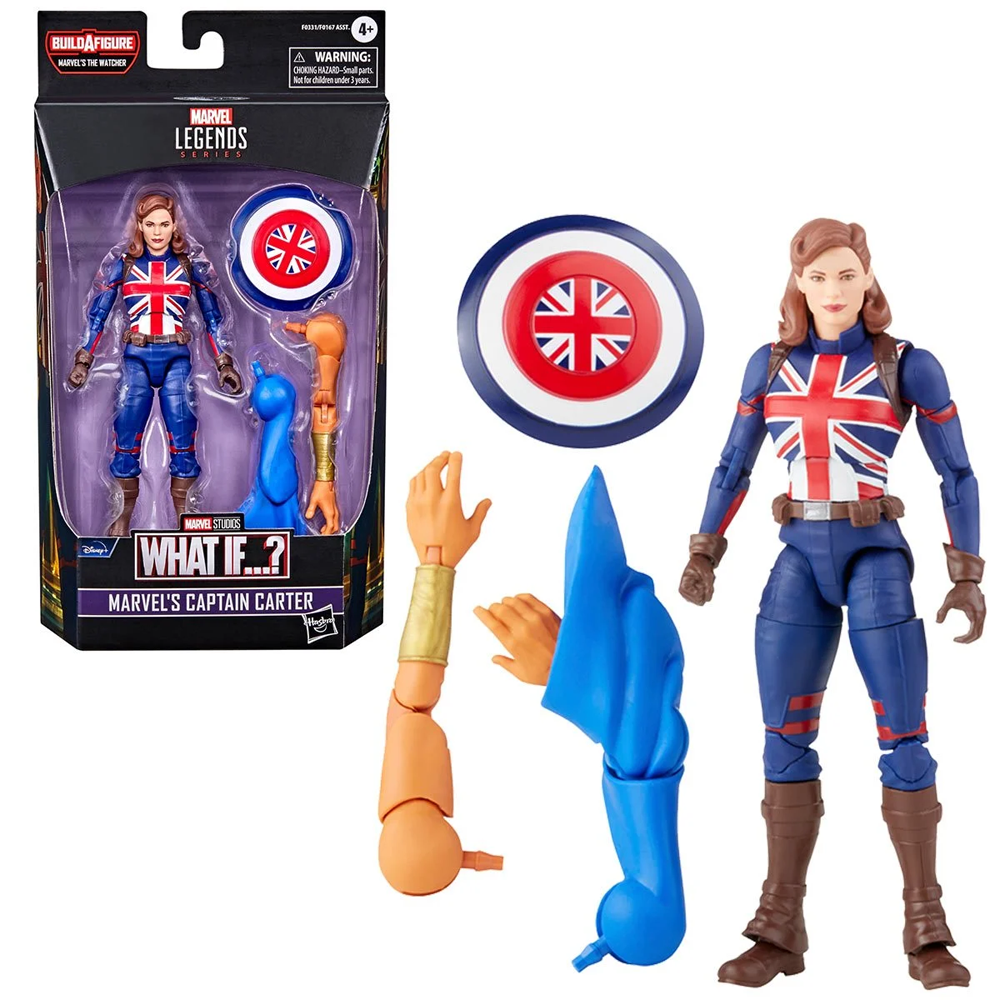 Marvel Legends: What If? - Captain Carter 6-Inch Action Figure (Watche