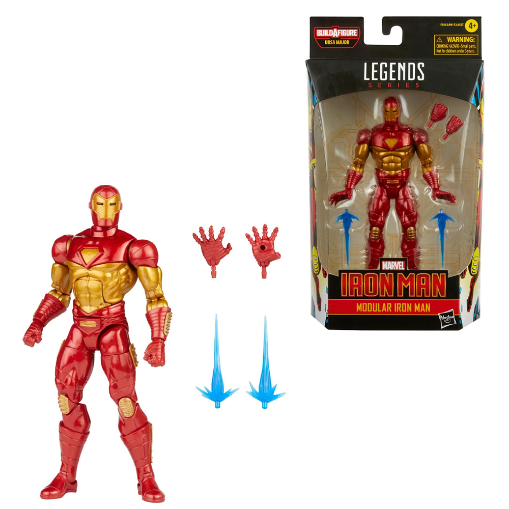 Marvel Legends - Modular Iron Man 6-Inch Action Figure (Ursa Major Bui Marvel Legends - Modular Iron Man 6-Inch Action Figure (Ursa Major Bui