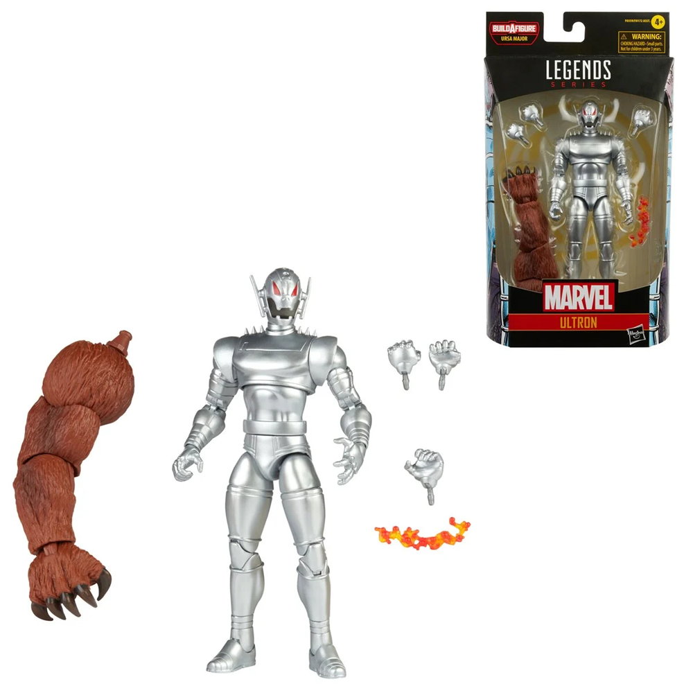 Marvel Legends - Ultron 6-Inch Action Figure (Ursa Major Build-A-Figure)