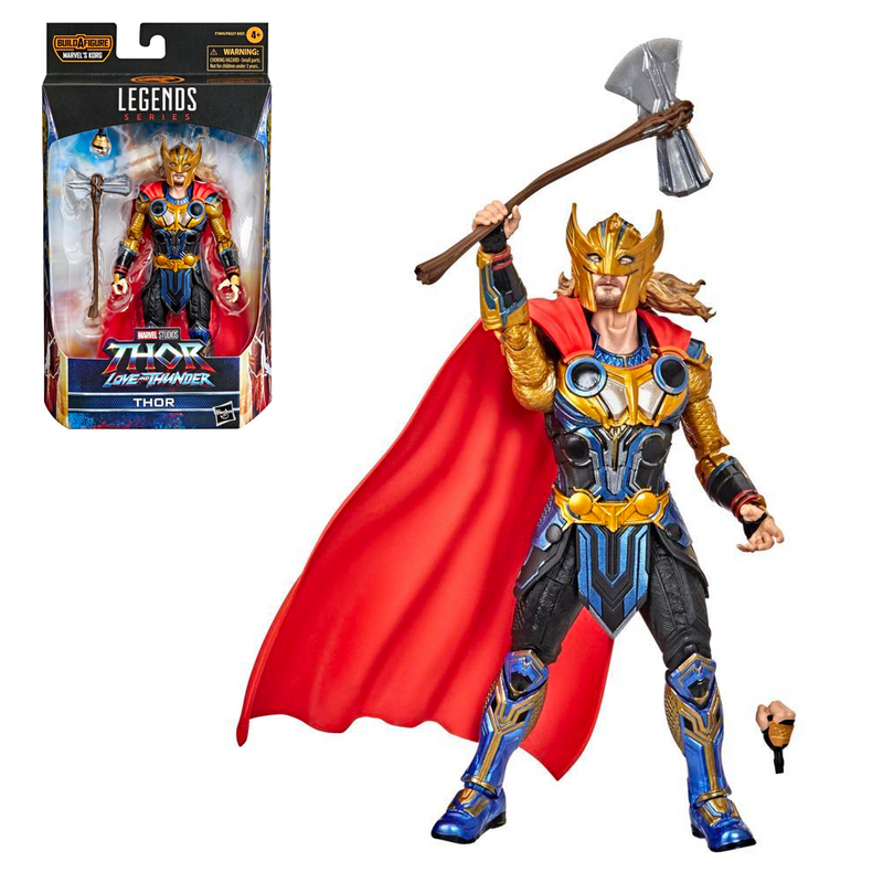 Marvel Legends: Thor: Love and Thunder - Thor 6-Inch Action Figure (Korg Build-A-Figure)