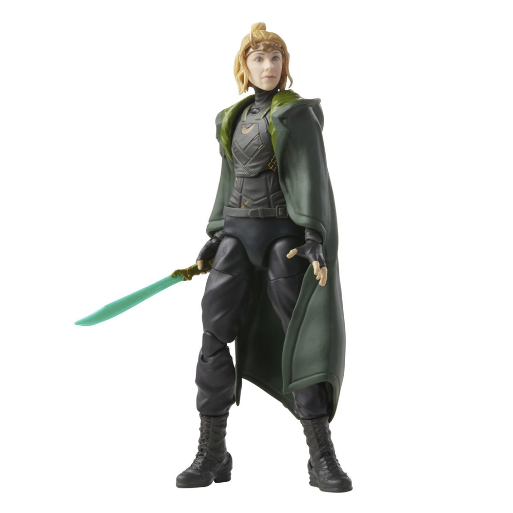 Marvel Legends: What If? - Loki Sylvie 6-Inch Action Figure (Watcher Major Build-A-Figure)