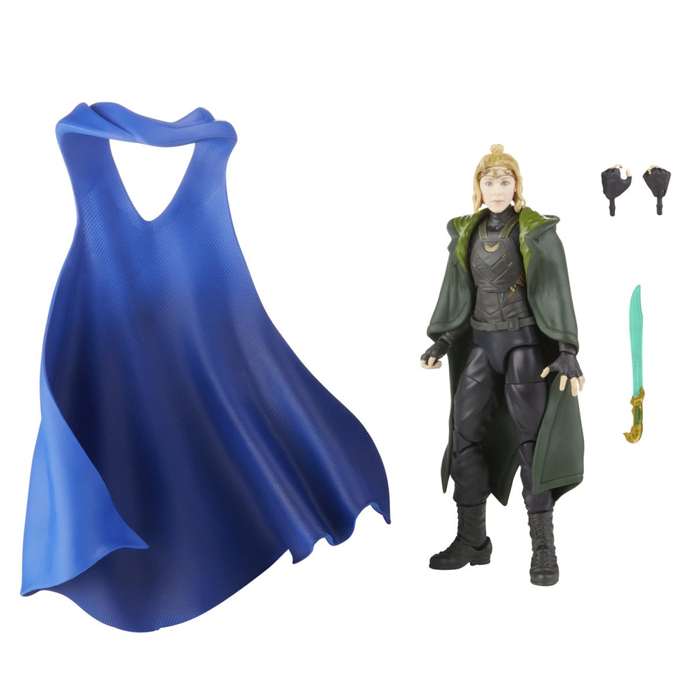Marvel Legends: What If? - Loki Sylvie 6-Inch Action Figure (Watcher Major Build-A-Figure)