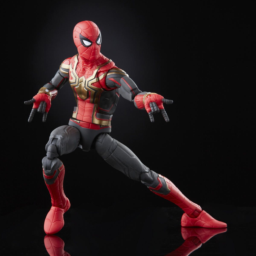 Marvel Legends: Spider-Man 3 - Integrated Suit Spider-Man 6-Inch Action Figure (Armadillo Build-A-Figure)