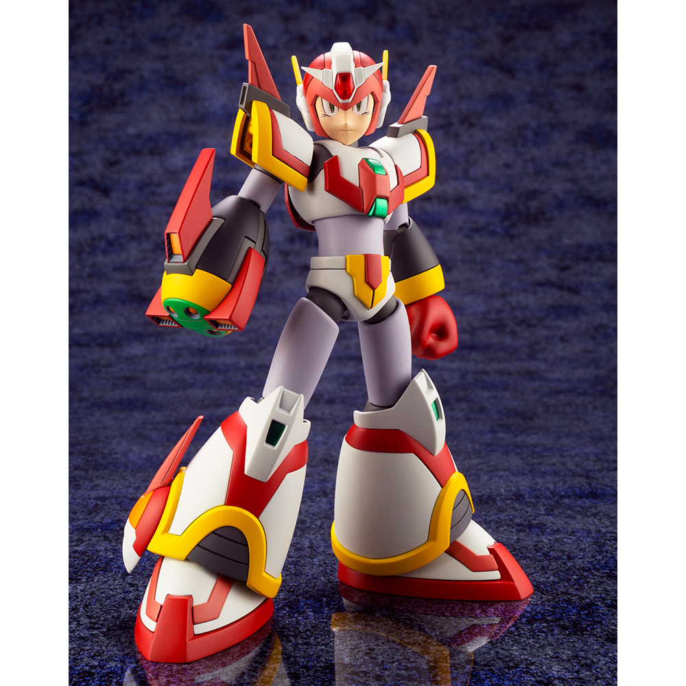KOTOBUKIYA Plastic Model Kits: Mega Man X - Mega Man X (Force Armor Rising Fire Ver.) 1/12 Scale Model Kit
