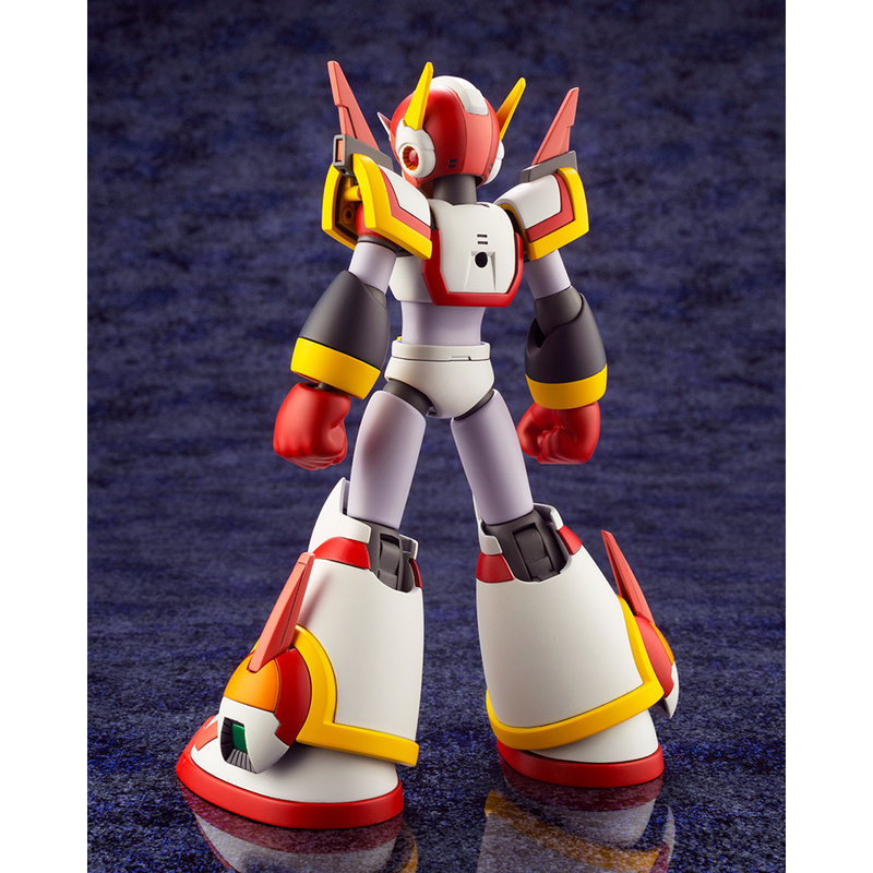 KOTOBUKIYA Plastic Model Kits: Mega Man X - Mega Man X (Force Armor Rising Fire Ver.) 1/12 Scale Model Kit