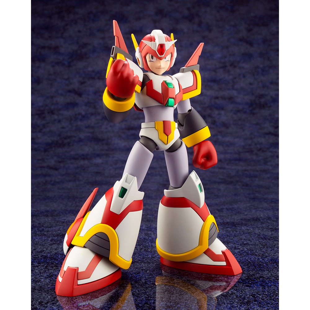 KOTOBUKIYA Plastic Model Kits: Mega Man X - Mega Man X (Force Armor Rising Fire Ver.) 1/12 Scale Model Kit