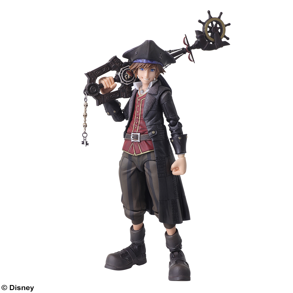 SQUARE ENIX: KINGDOM HEARTS III BRING ARTS™ - Sora Pirates of the Caribbean Version