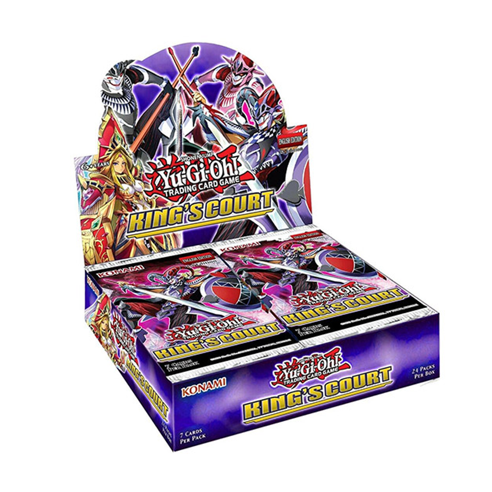 Yu-Gi-Oh! Trading Card Game: King's Court Booster Box Yu-Gi-Oh! Trading Card Game: King's Court Booster Box