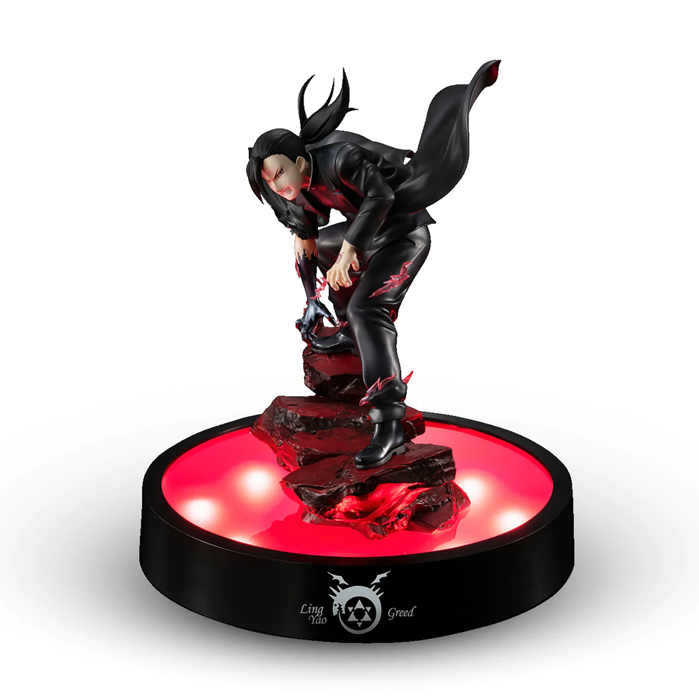 MegaHouse: Precious G.E.M. Series: Fullmetal Alchemist - Greed (Lin Yao) Figure (With LED Base Stand)