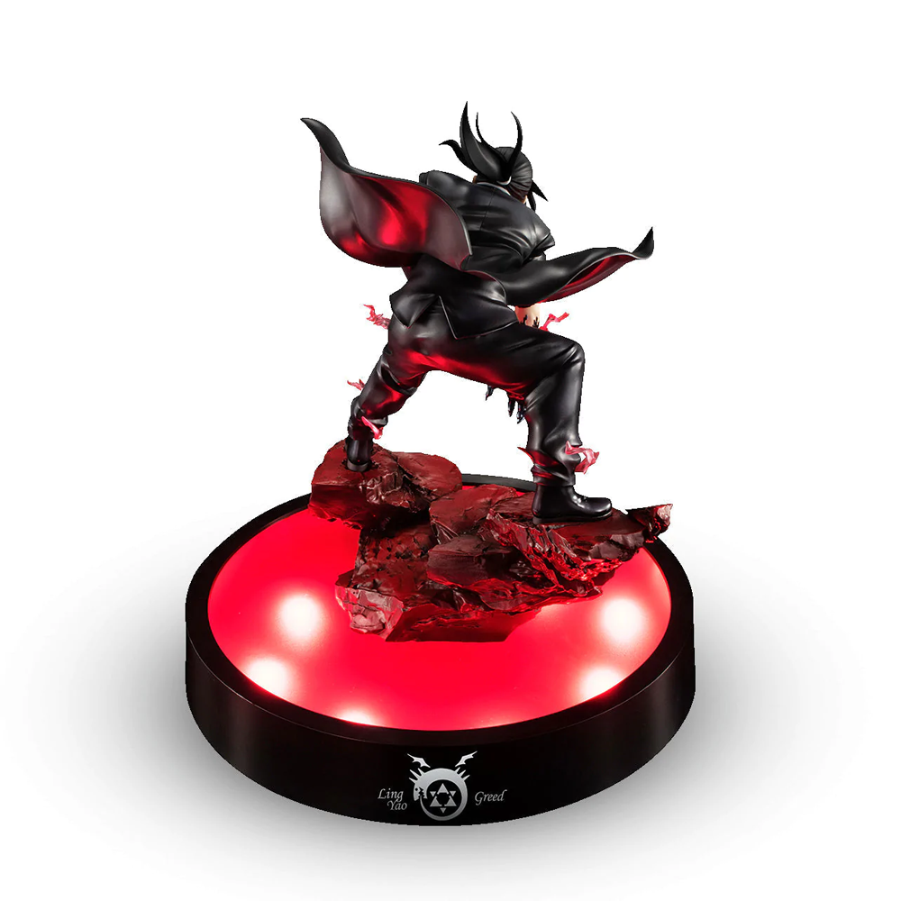 MegaHouse: Precious G.E.M. Series: Fullmetal Alchemist - Greed (Lin Yao) Figure (With LED Base Stand)
