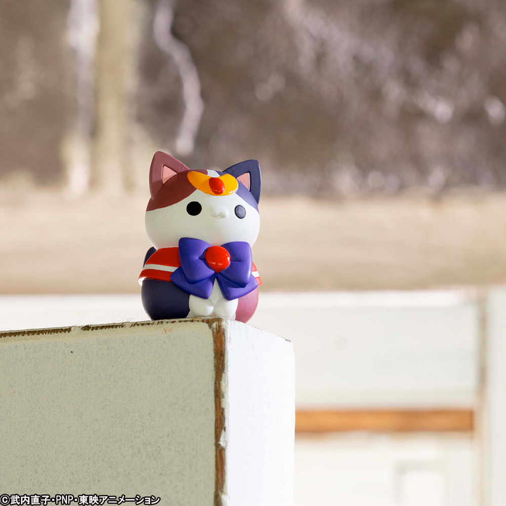 Megahouse: Mega Cat Project: Sailor Moon - Sailor Mewn Box of 8 Figures (With Gift)