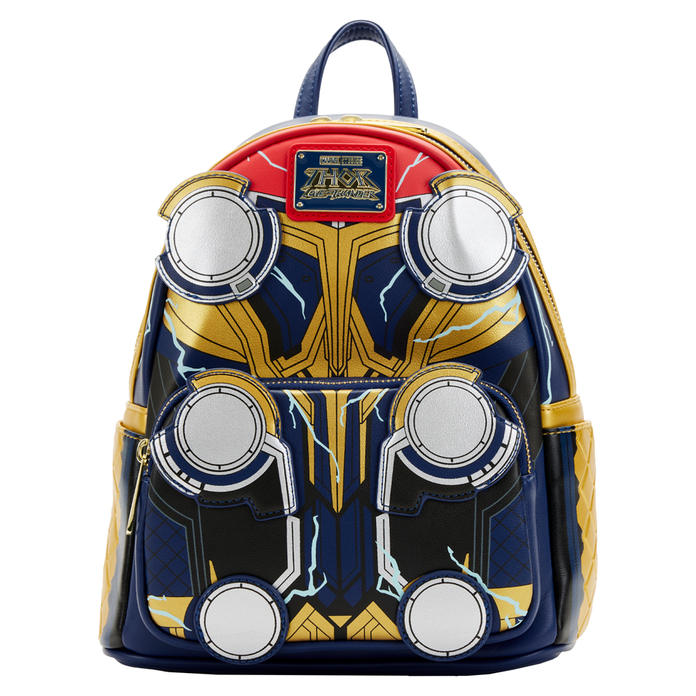 Loungefly: Marvel - Thor Love And Thunder Cosplay Mini Backpack display picture 2