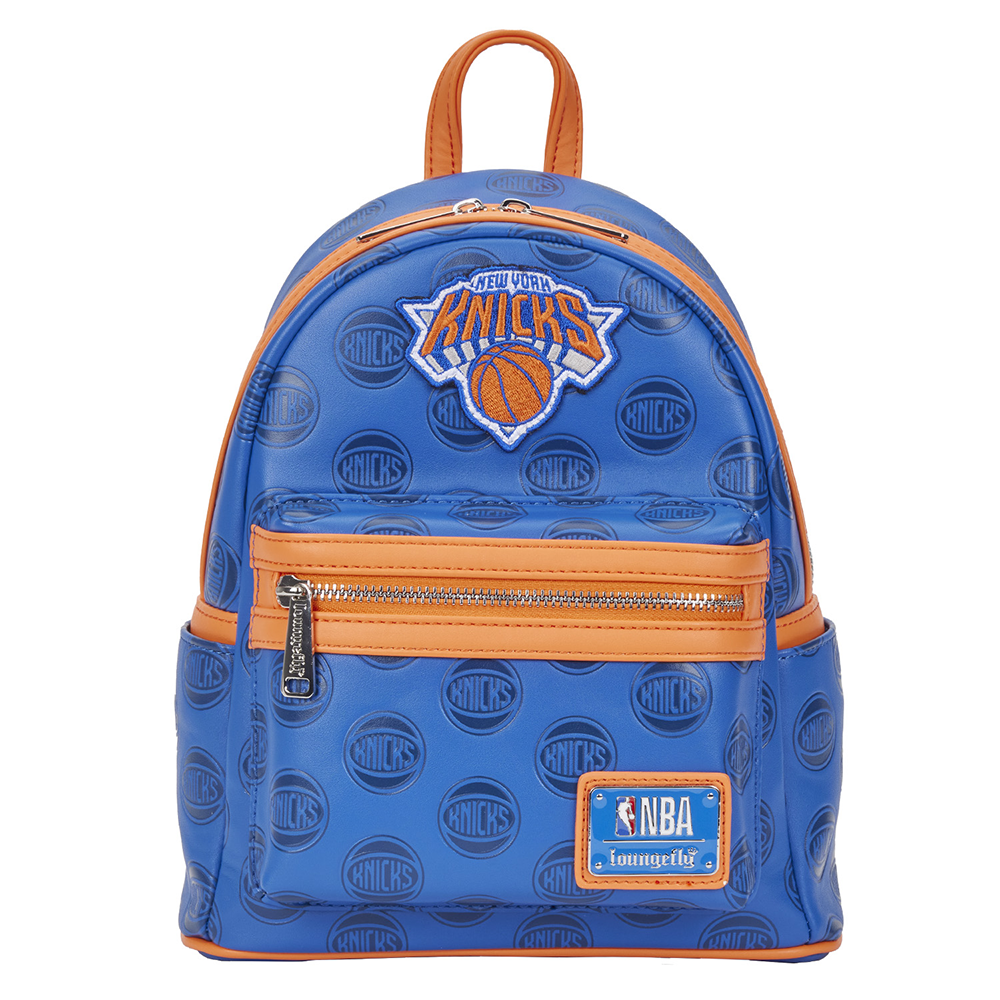 Loungefly x NBA New York Knicks Debossed Logo Mini Backpack NWT (WP181) Loungefly NBA New York Knicks Basketball Logo | Mercari main image 3