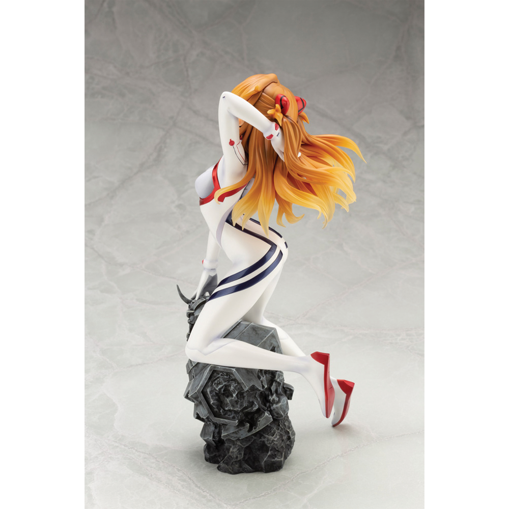 KOTOBUKIYA: Evangelion: 3.0+1.0 Thrice Upon a Time - Asuka Shikinami Langley White Plugsuit Ver. 1/6 Scale Figure