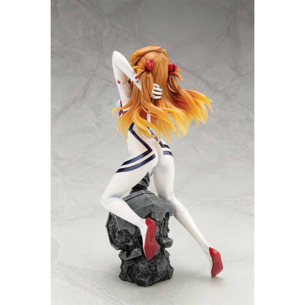 KOTOBUKIYA: Evangelion: 3.0+1.0 Thrice Upon a Time - Asuka Shikinami Langley White Plugsuit Ver. 1/6 Scale Figure