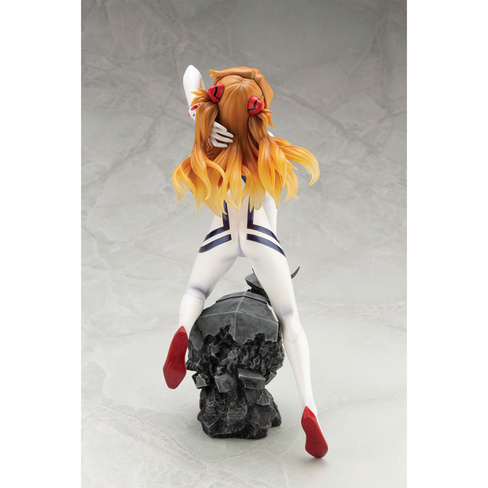 KOTOBUKIYA: Evangelion: 3.0+1.0 Thrice Upon a Time - Asuka Shikinami Langley White Plugsuit Ver. 1/6 Scale Figure