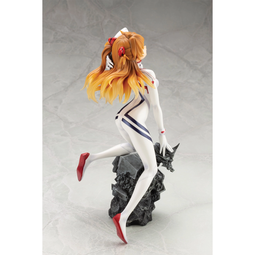 KOTOBUKIYA: Evangelion: 3.0+1.0 Thrice Upon a Time - Asuka Shikinami Langley White Plugsuit Ver. 1/6 Scale Figure