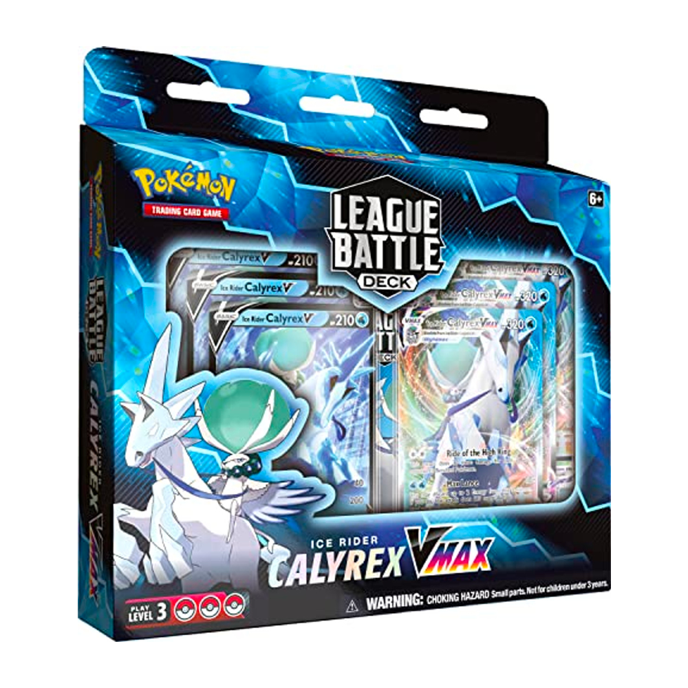 Pokemon Trading Card Game: League Battle Deck - Ice Rider Calyrex: VMA Pokemon Trading Card Game: League Battle Deck - Ice Rider Calyrex: VMA