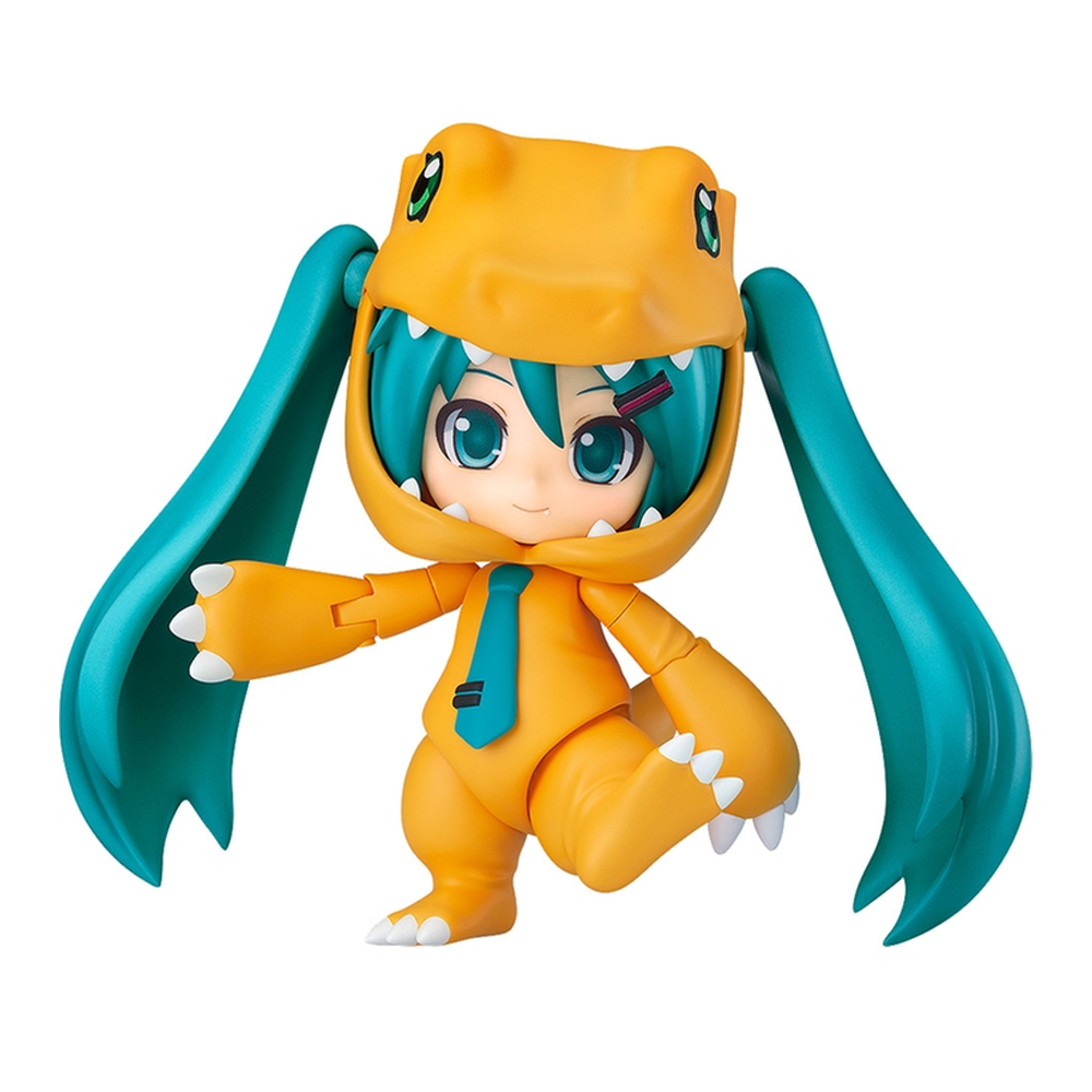 Nendoroid: Vocaloid - Hatsune Miku (Kigurumi Agumon Ver.) #1439 Nendoroid: Vocaloid - Hatsune Miku (Kigurumi Agumon Ver.) #1439
