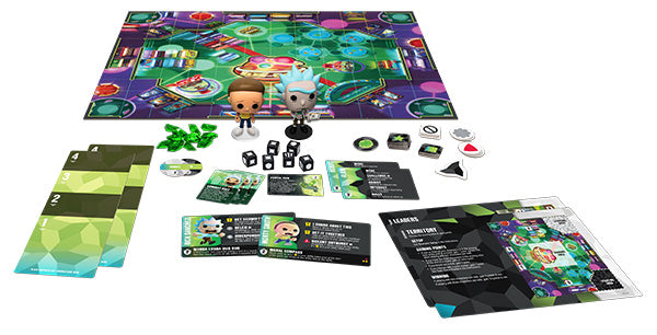 FU42634 Funkoverse POP! Strategy Game - Rick and Morty Expandalone Set