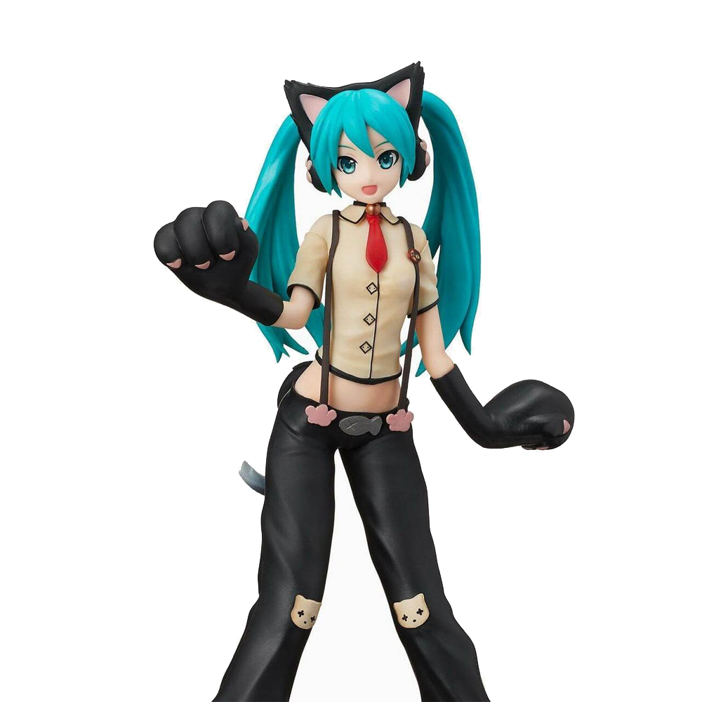 SEGA: Hatsune Miku: Project DIVA Arcade Future Tone - Miku Hatsune (Nyanko) SPM Figure