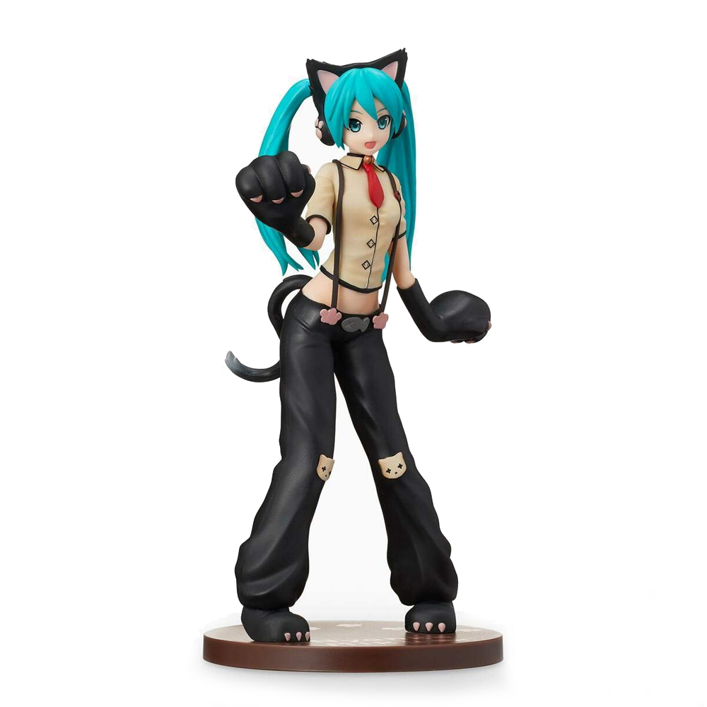 SEGA: Hatsune Miku: Project DIVA Arcade Future Tone - Miku Hatsune (Nyanko) SPM Figure