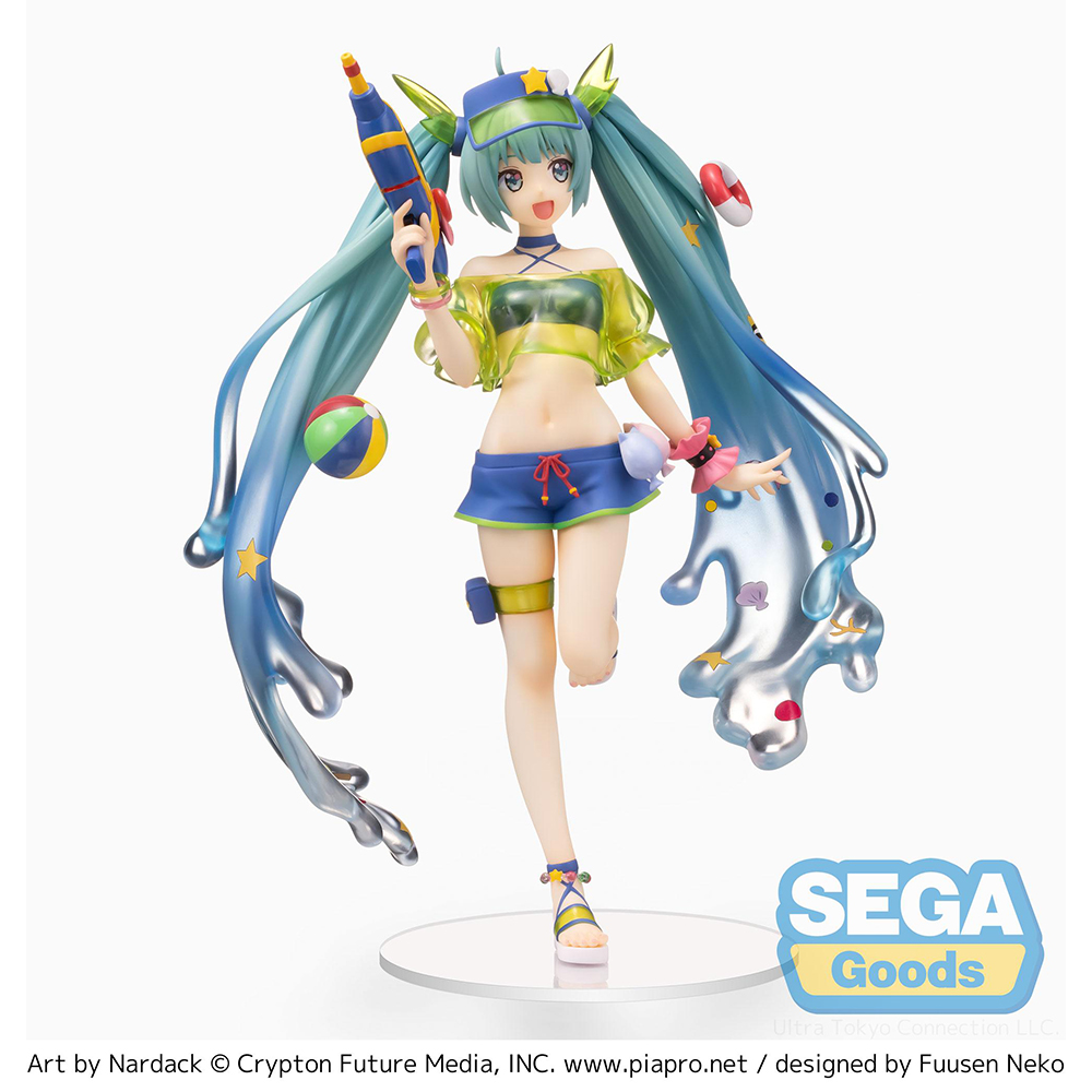 SEGA: Vocaloid - Hatsune Miku (Splash Parade) Super Premium Figure