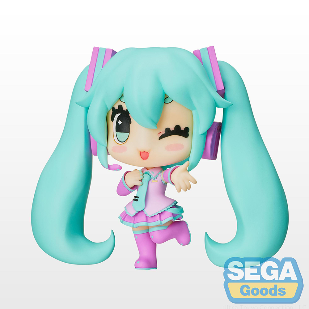 SEGA: Vocaloid Chubby Collection - Hatsune Miku (Light Color) Figure
