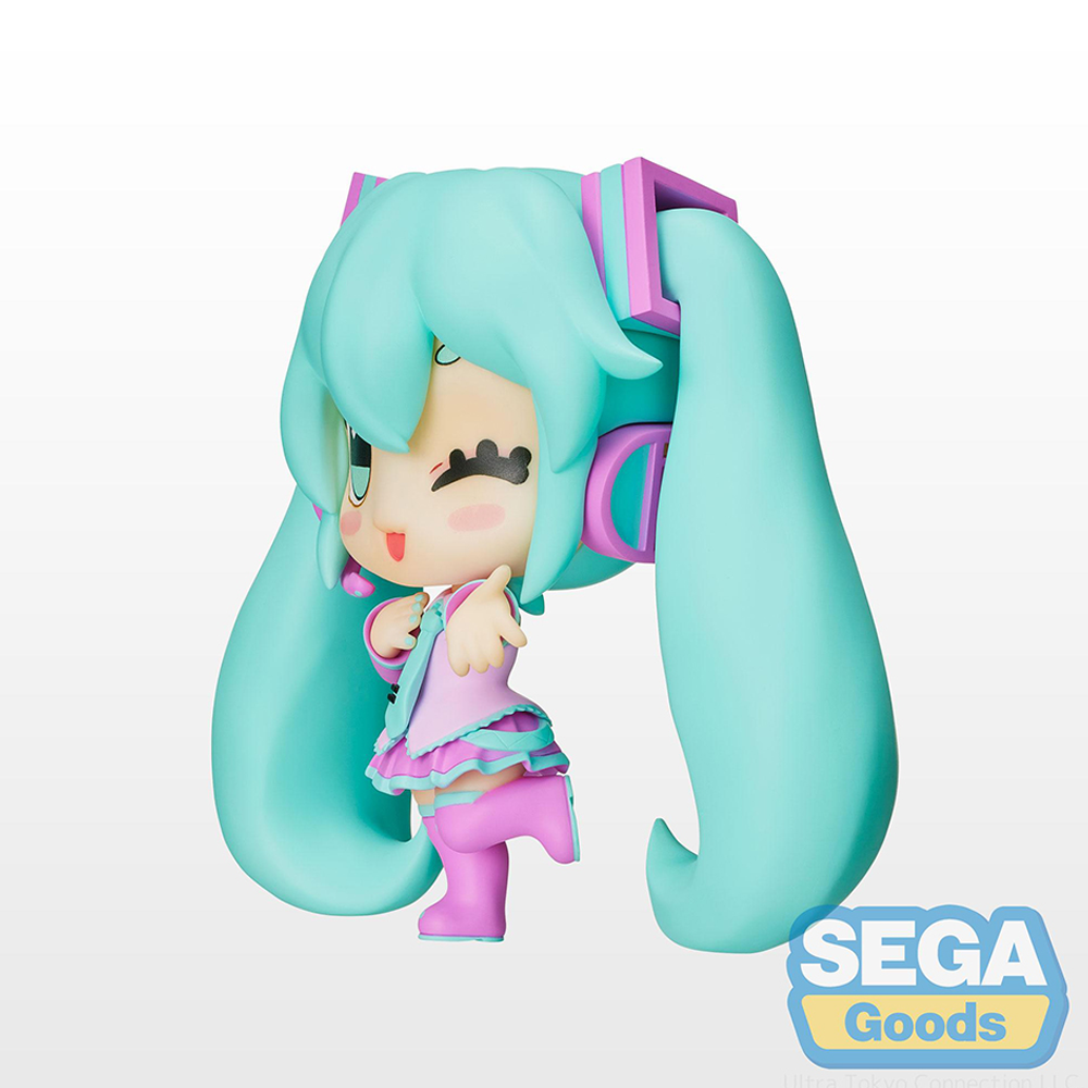 SEGA: Vocaloid Chubby Collection - Hatsune Miku (Light Color) Figure