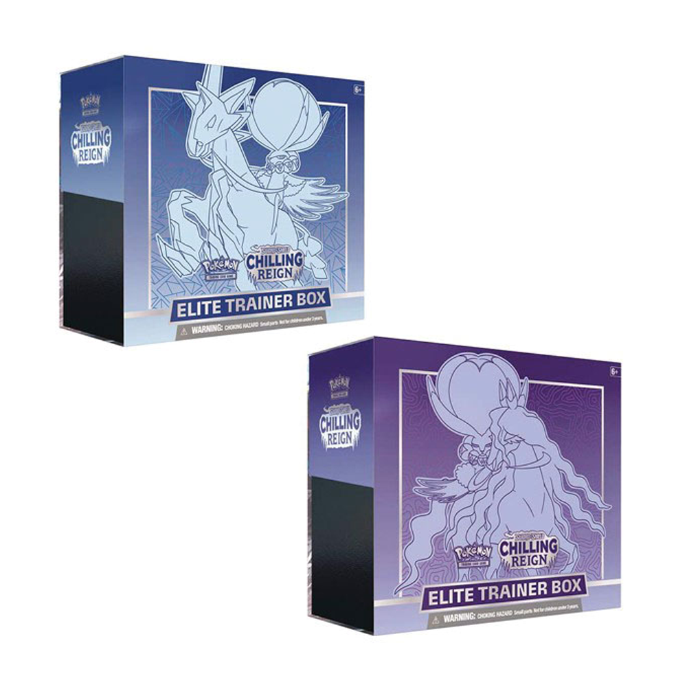 Pokemon Trading Card Game: Sword & Shield - Chilling Reign Elite Trainer Box (Random Draw) Pokemon Trading Card Game: Sword & Shield - Chilling Reign Elite Trainer Box (Random Draw)