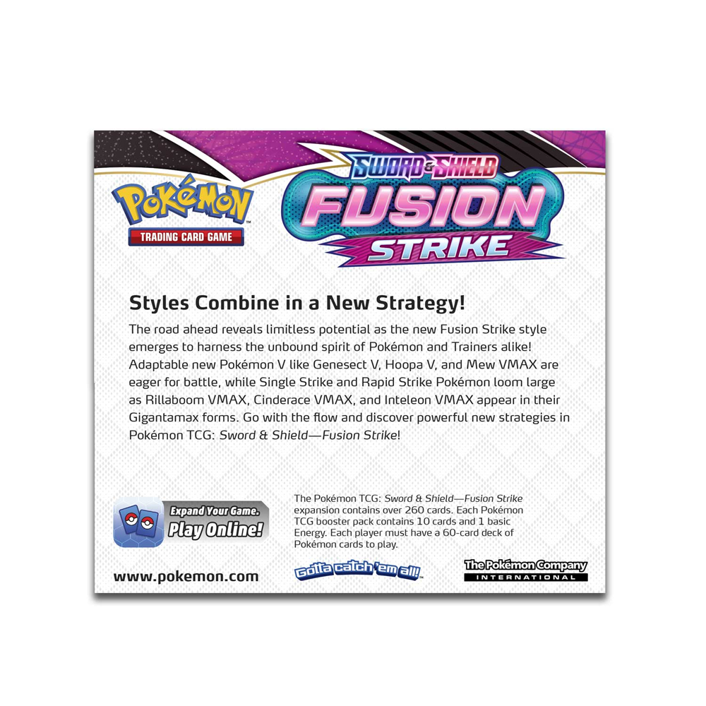 Pokemon Trading Card Game: Sword & Shield - Fusion Strike Booster Box