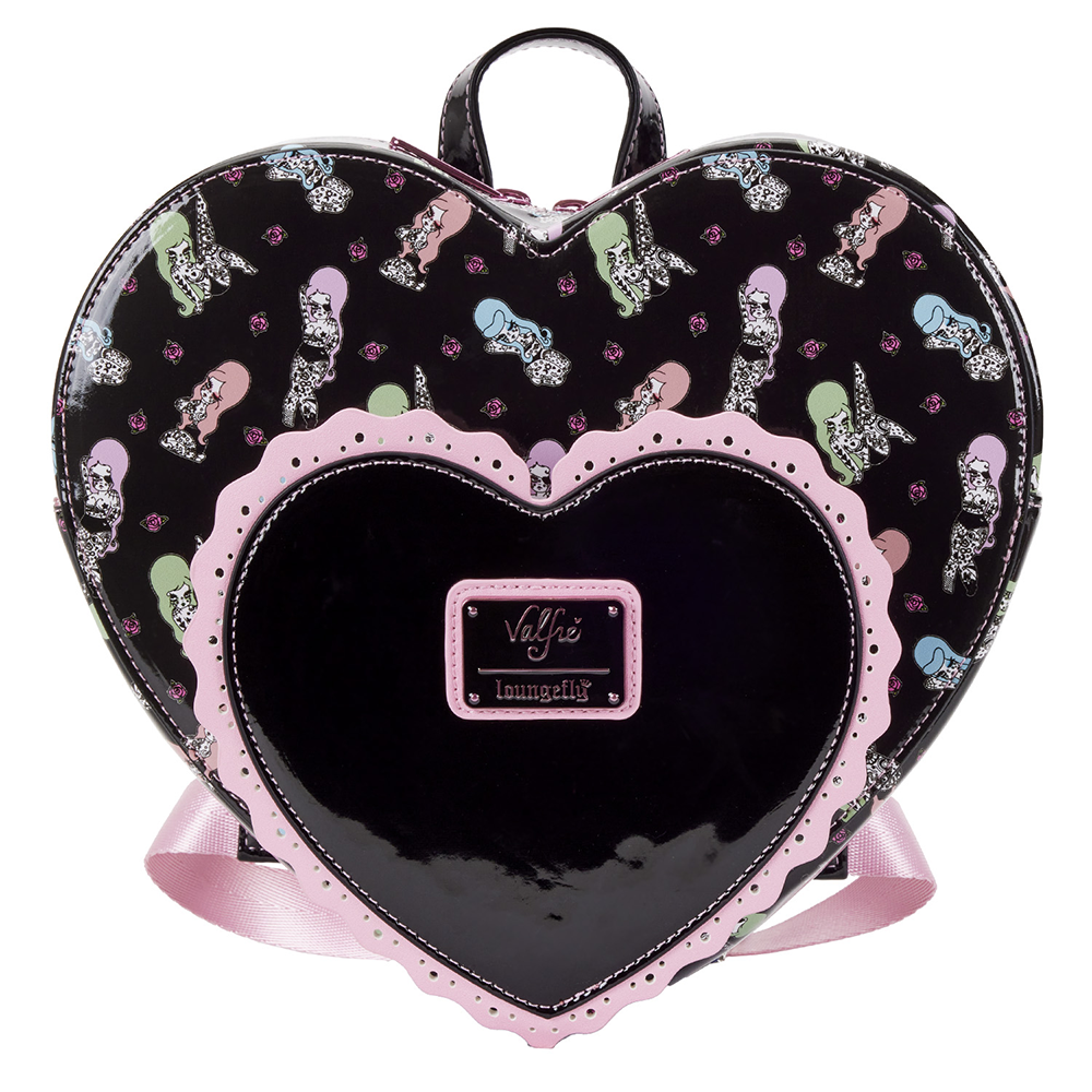 heart mini backpack Loungefly: Valfre Double Heart Mini Backpack