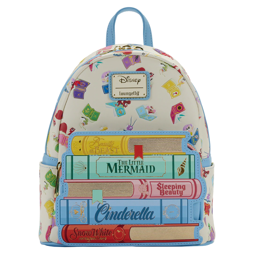 Loungefly Disney Princess Tattoo AOP Mini Backpack