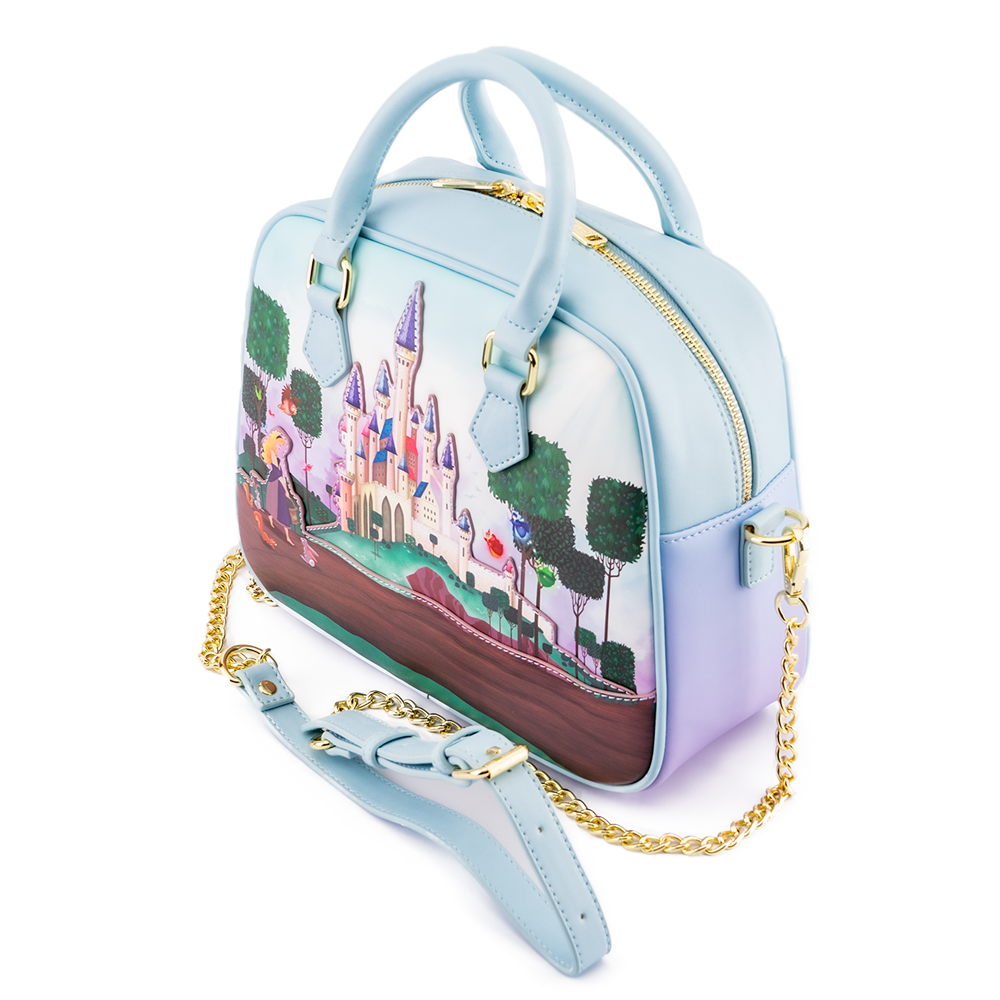 Loungefly: Disney - Princess Castle Series Sleeping Beauty Cross Body Bag