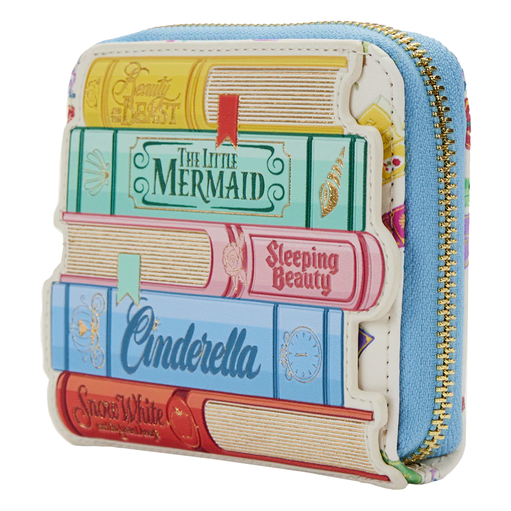 Loungefly: Disney - Princess Books Classics Zip Around Wallet