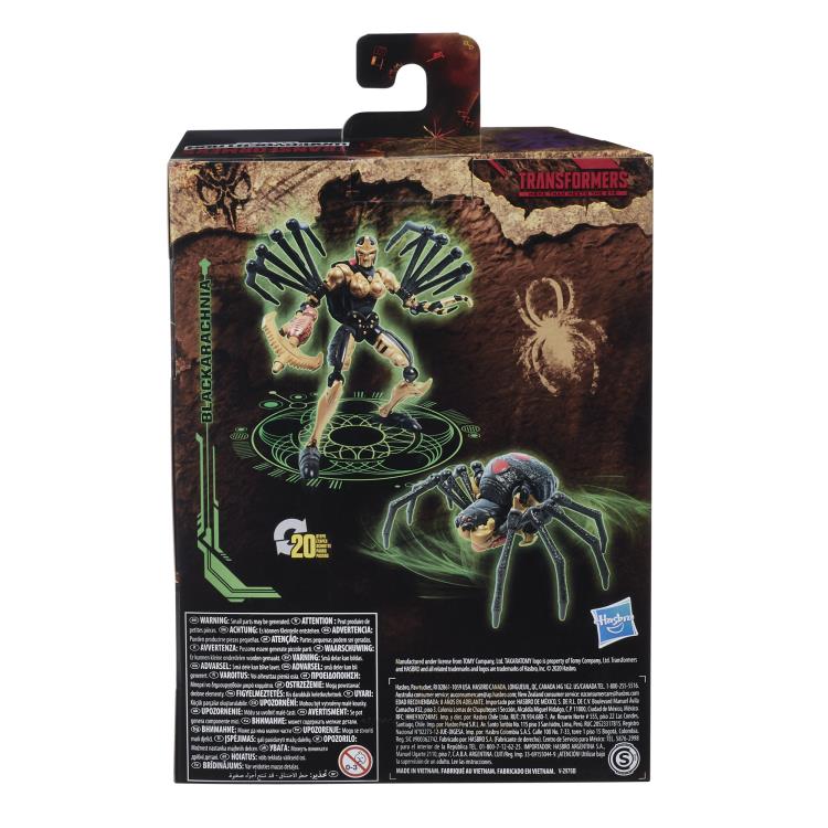 Transformers Generations Kingdom Deluxe - Blackarachnia Action Figure