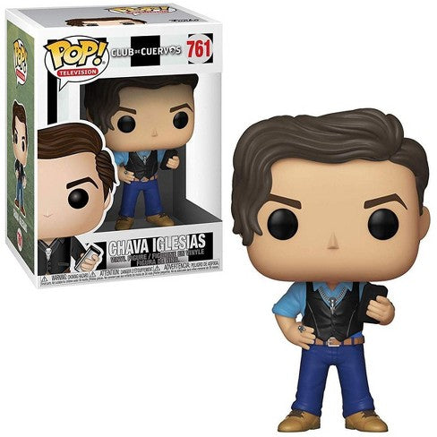FU37457 Funko POP! Club de Cuervos - Chava Iglesias Vinyl Figure #761