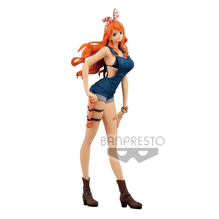 nami blue dress Nami Purple Dress One Piece Cosplay Costume, Anime Accurate Zou Arc Outfit